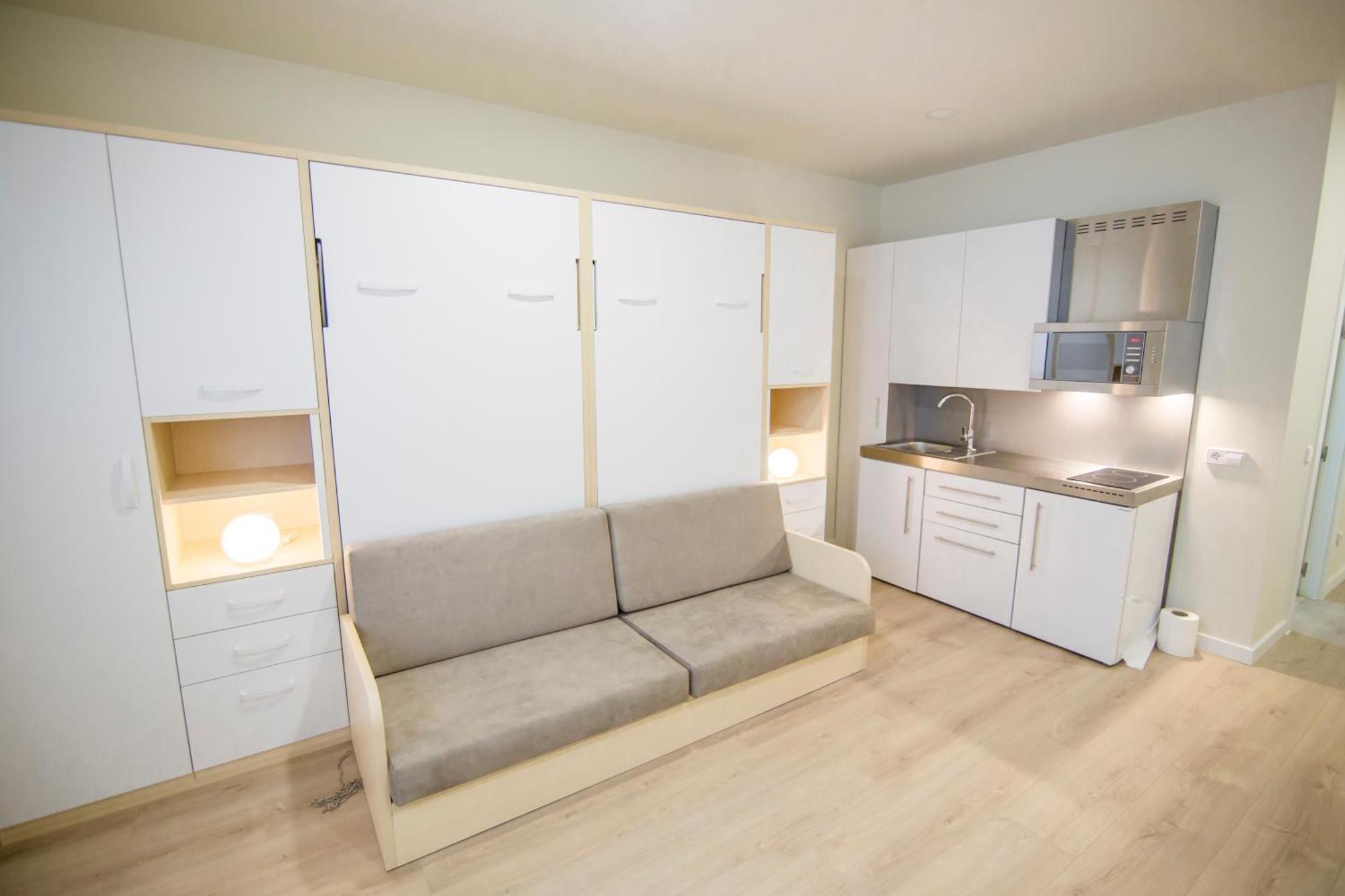Apartamentos Plaza De Santiago - Estudios Turisticos - 1 Llave Pinto Kültér fotó